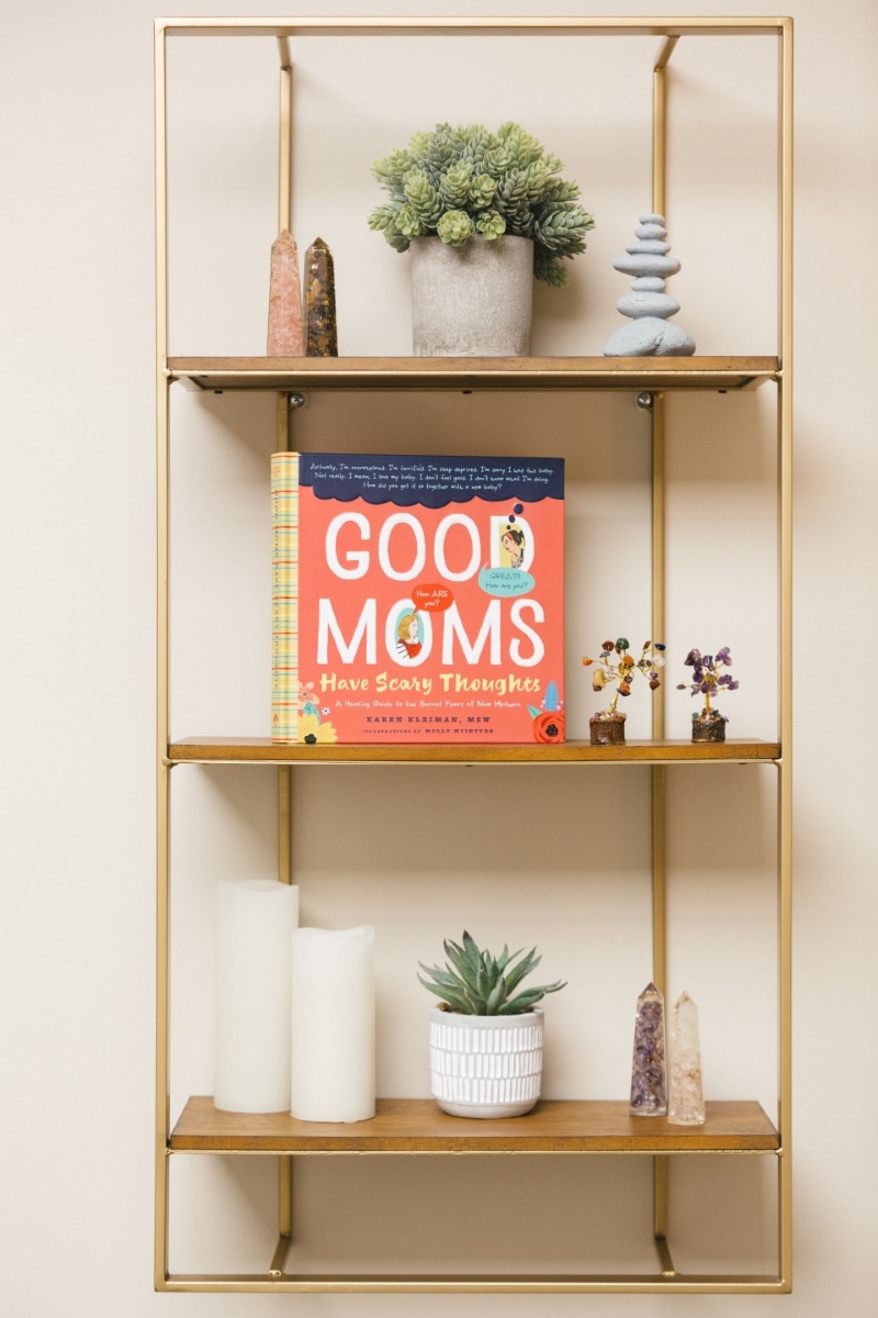 good moms book on bookshelf at your path to empowerment